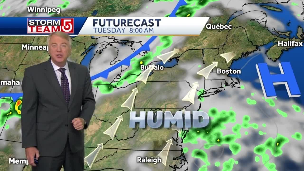 breaking free Video: Chances of rain increase later in work week