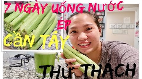 Vlog 534 ll THỬ THÁCH 7 NGÀY UỐNG NƯỚC ÉP "CẦN TÂY" KHI BỤNG ĐÓI VÀ CÁI KẾT??