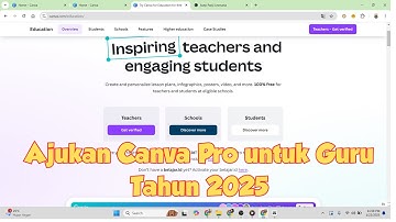 Cara Ajukan Canva for Education untuk Guru Tahun 2025