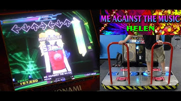 OMG KON! - ME AGAINST THE MUSIC (Double Expert) PFC AAA on DDR SuperNOVA2