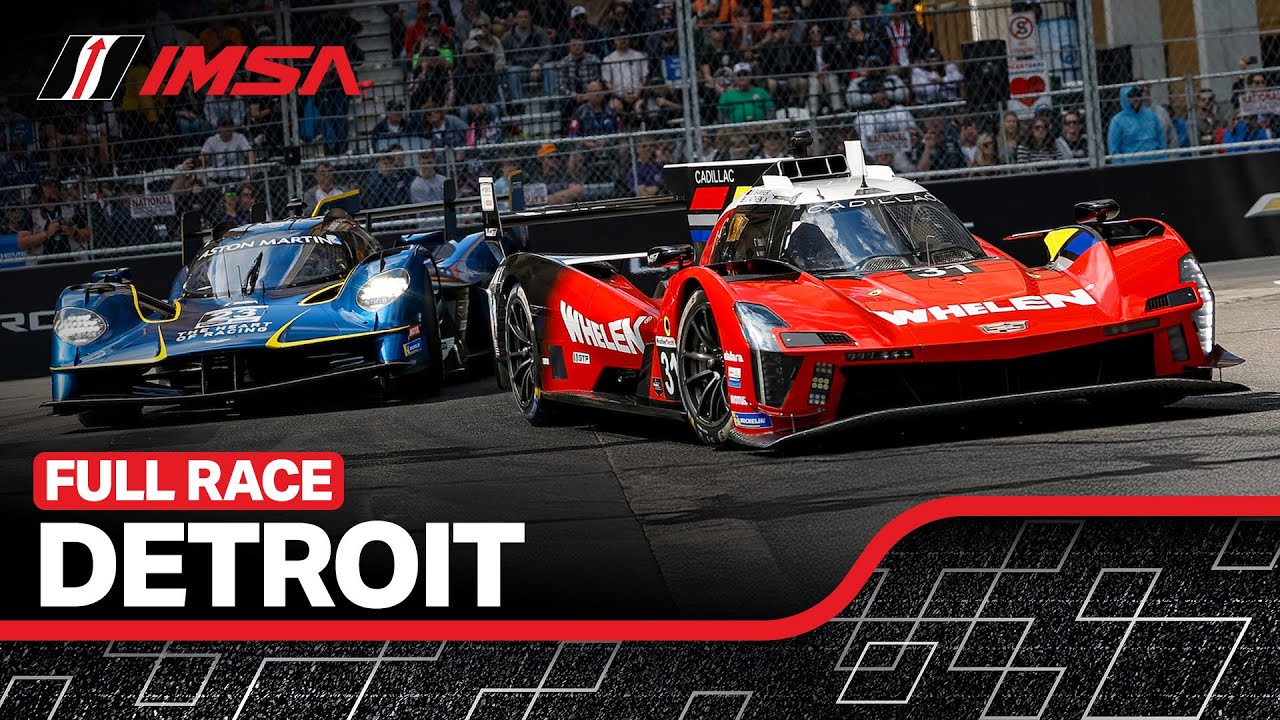 2025 IMSA Chevrolet Detroit Sports Car Classic | Live Race | WeatherTech Championship | Michigan