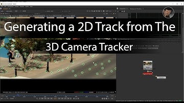 Generating a 2D Track from the 3D Camera Tracker