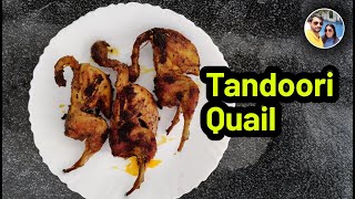 Tandoori Quail/Quail Tandoori Fry Homemade masala/Quail fry/Tandoori Masala homemade/Quail tawa fry