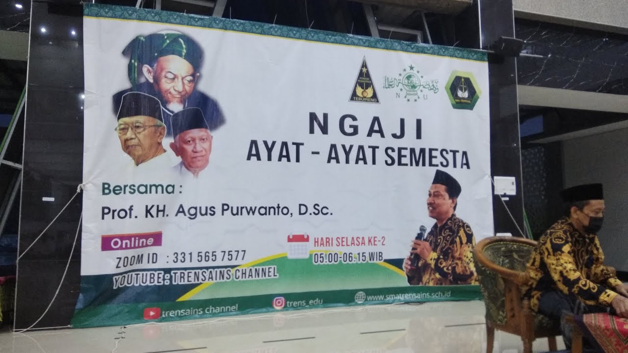 Ngaji Ayat Semesta Bersama Prof KH Agus Purwanto D Sc YouTube