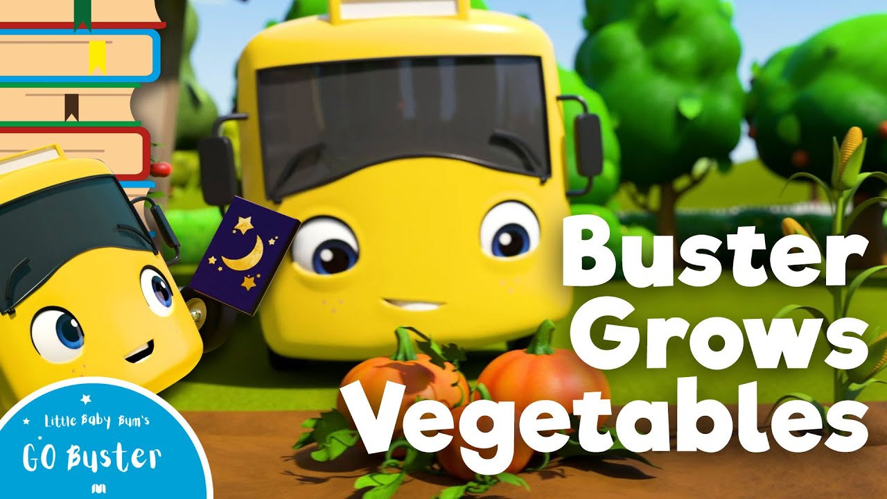 ⁣Grow Vegetables - Video Book | Go Buster | Read Aloud Books For Children
