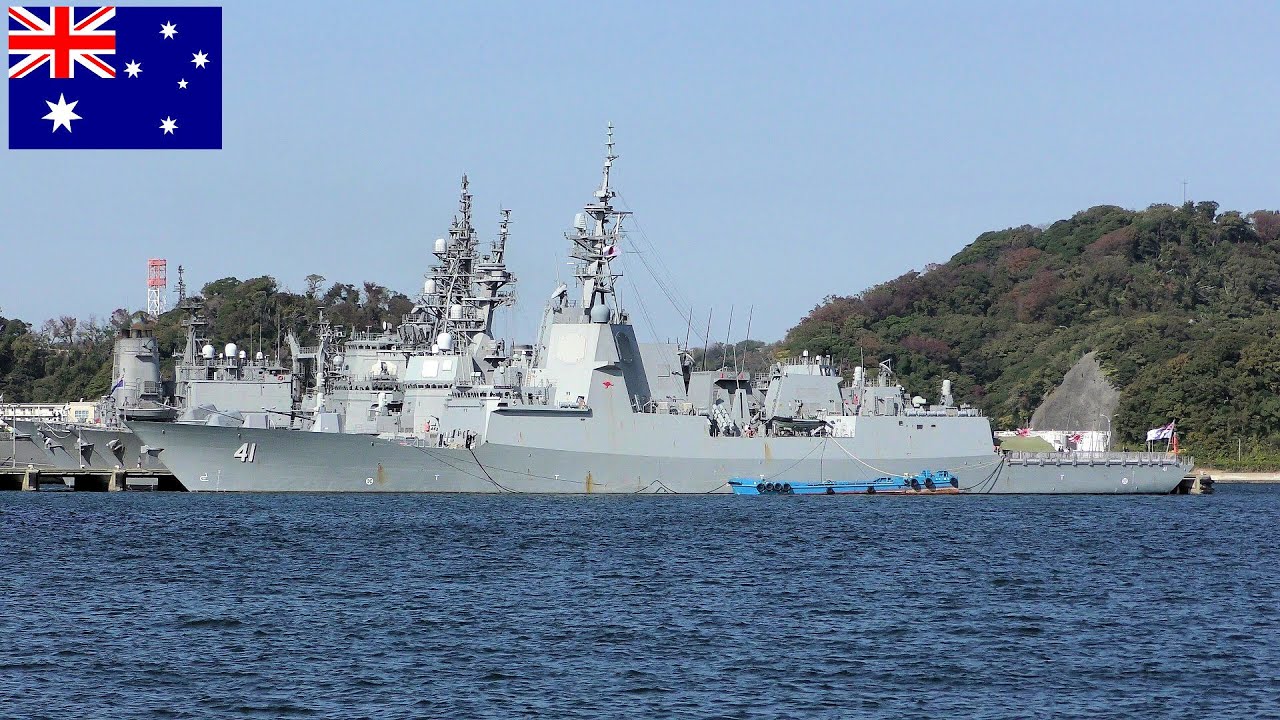 オーストラリア海軍イージス艦ブリスベン DDG-41 HMAS Brisbane - YouTube