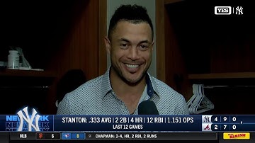 Giancarlo Stanton after Yankees
