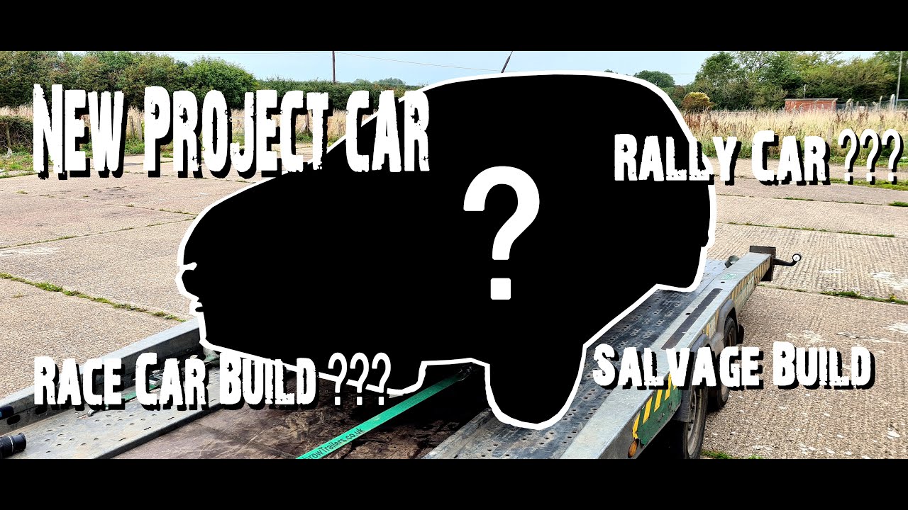 New Project Car Restoration Build Reveal - YouTube