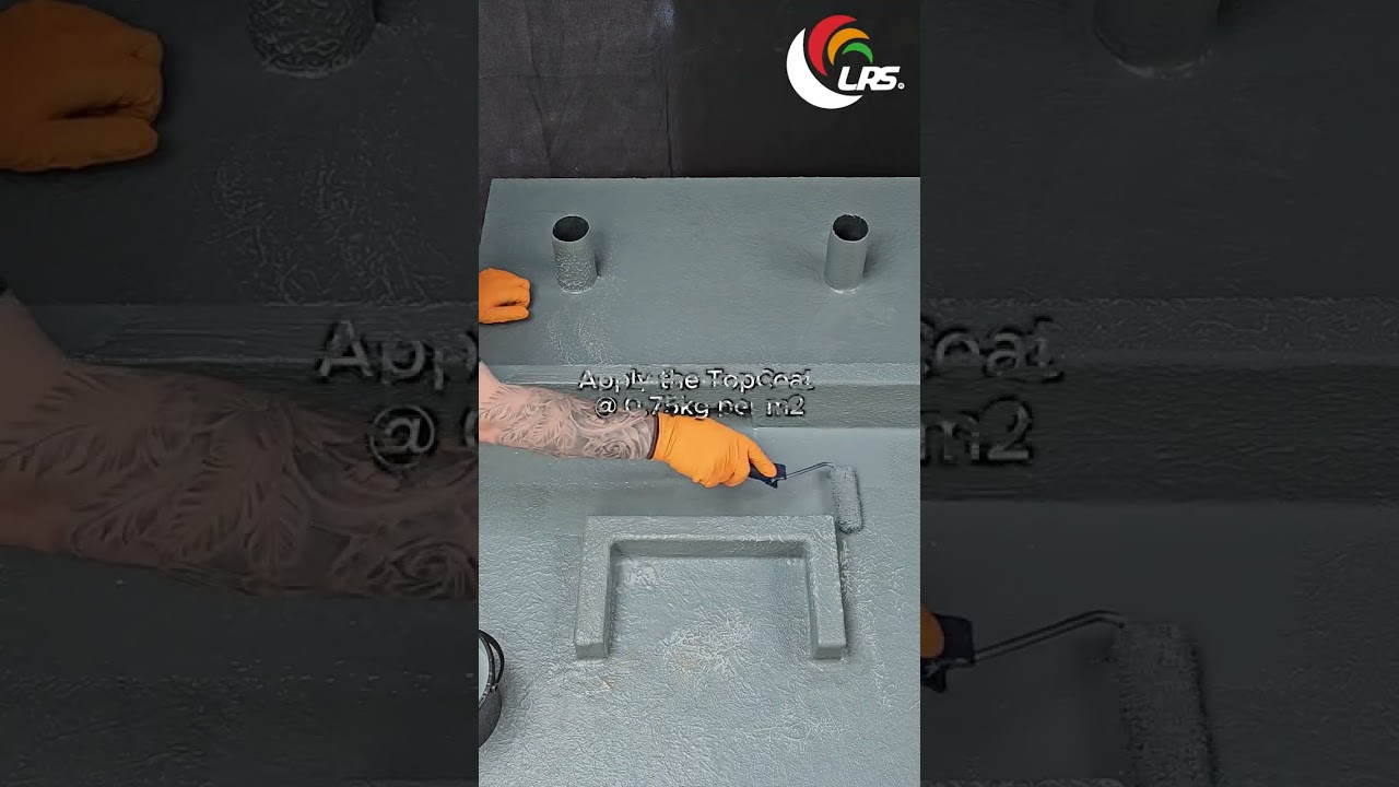 RapidRoof TopCoat - preparation and application