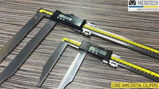 Digital Long jaw caliper IP67