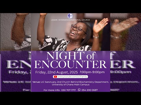 LIC Night of Encounter | 22nd August 2025