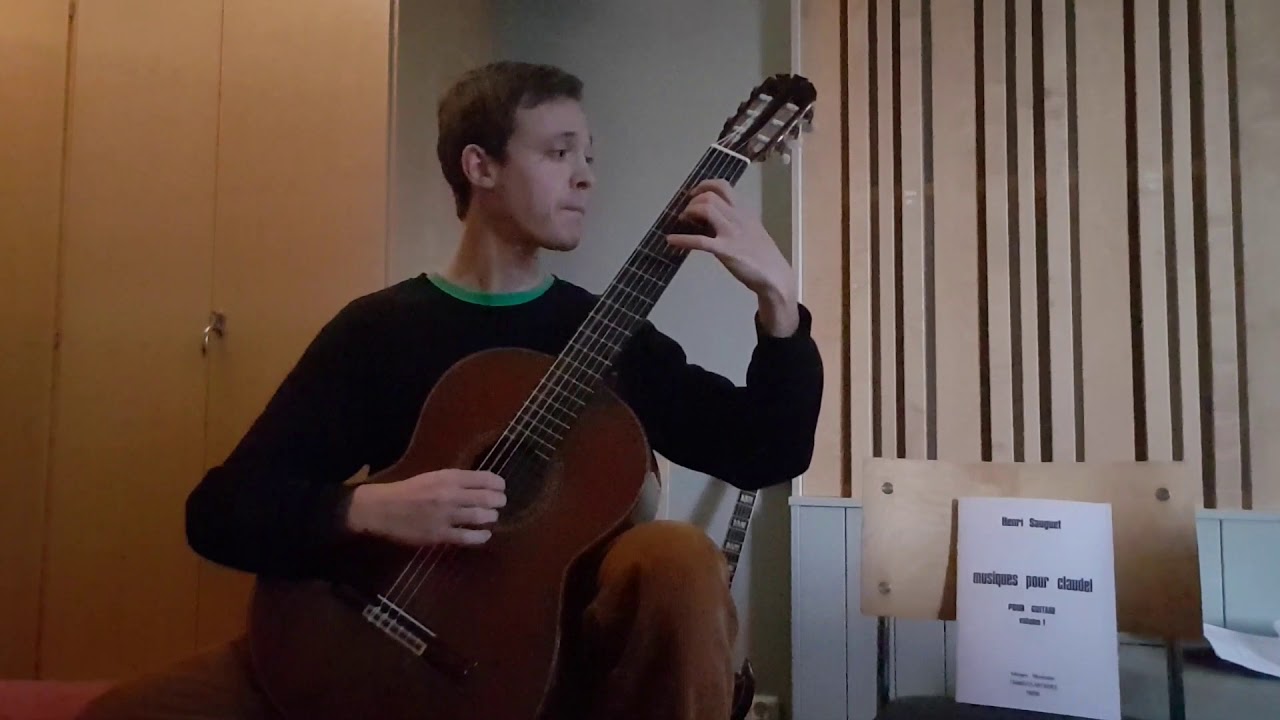 Sauget: Musiques pour Claudel Vol. 1 No. 1 - En forme d'Overture