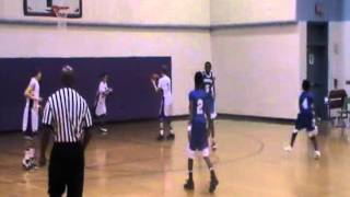 DeAaron Fox dunks in Middle School Game