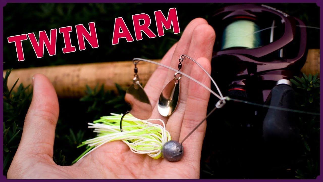 How to make a Twin Arm Spinnerbait / ツインアームスピナーベイトの作り方 YouTube