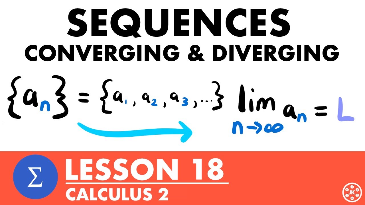 Converging & Diverging Sequences Calculus 2 Lesson 18 JK Math YouTube