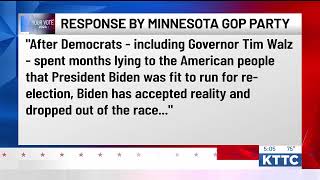 Local lawmakers react to President Biden's announcement to drop out of 2024 presidential race