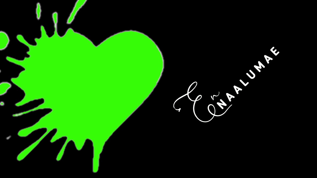 En kanmani....love song | green screen lyrics video| Tamil