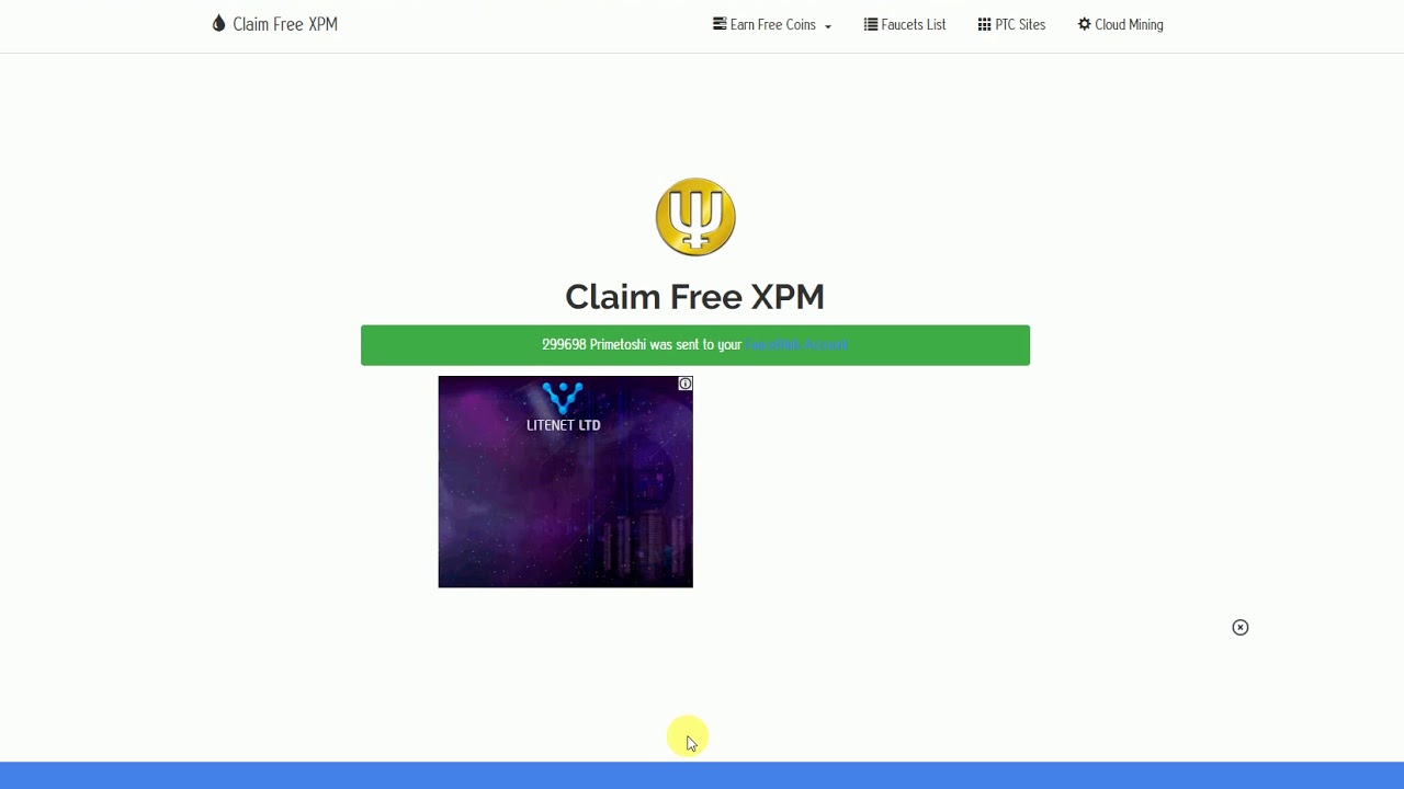Free unlimited primecoin xpm instant payment in faucethub