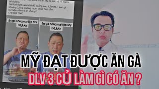 Bình luận: Mỹ Đạt USA được ăn gà cận date, dư luận viên làm gì có ăn ?