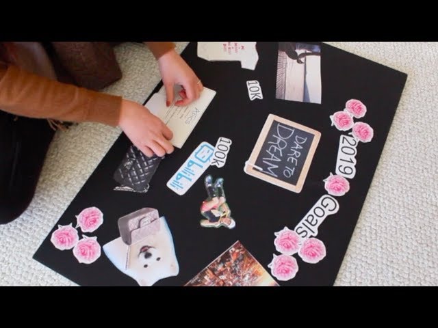 【ASMR-Shroom】遲來的新年總結與展望 Creating my dream board for 2019