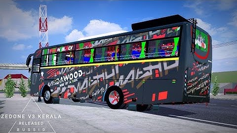 Released ZEDONE V3 Bus Mod In Bus Simulator Indonesia - Bussid Bus Mod - Bussid Car Mod - Bussid