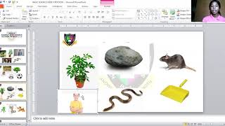 GFCIS BASIC SCIENCE REVISION NURSERY 1 WEEK 9