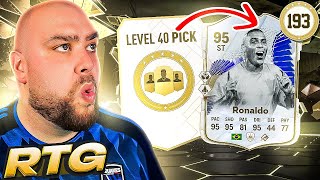 I OPENED THE LEVEL 40 ICON PLAYER PICK ON THE RTG! FC24 Road To Glory