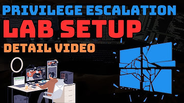Privilege Escalation | Lab Setup | Detail Video | #cybersecurity #ethicalhacking #window #hack