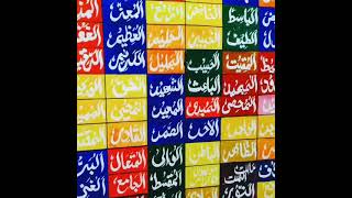 Asma Ul Hasnaa Project