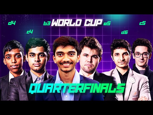 Chess World Cup 2023 quarterfinals, HIGHLIGHTS: Praggnanandhaa beats Arjun,  forces tiebreaks; Gukesh, Vidit crash out; Caruana, Carlsen, Abasov in  semis - Sportstar