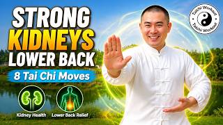 Strong Kidneys & Lower Back| 8 Powerful TaiChi Moves Build Yang Energy!