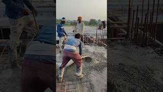Amazing trick for slab casting work 👍 #ytshorts #slab #concrete #construction #building #viral