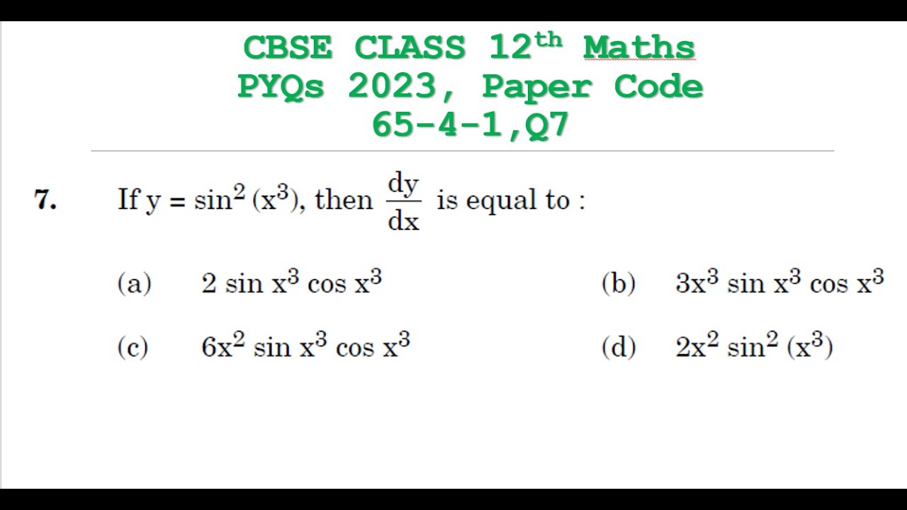 Class 12th Math Answer Key 2023 CBSE Board PYQ 2023 Paper Code 65 class-12th-math-answer-key-2023-cbse-board-pyq-2023-paper-code-65
