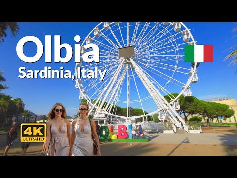 Italy | Olbia | Tour Đi Bộ 4K