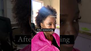 Texturizers will loosen your curls a bit and not completely like a relaxer would. #hairtexturizers