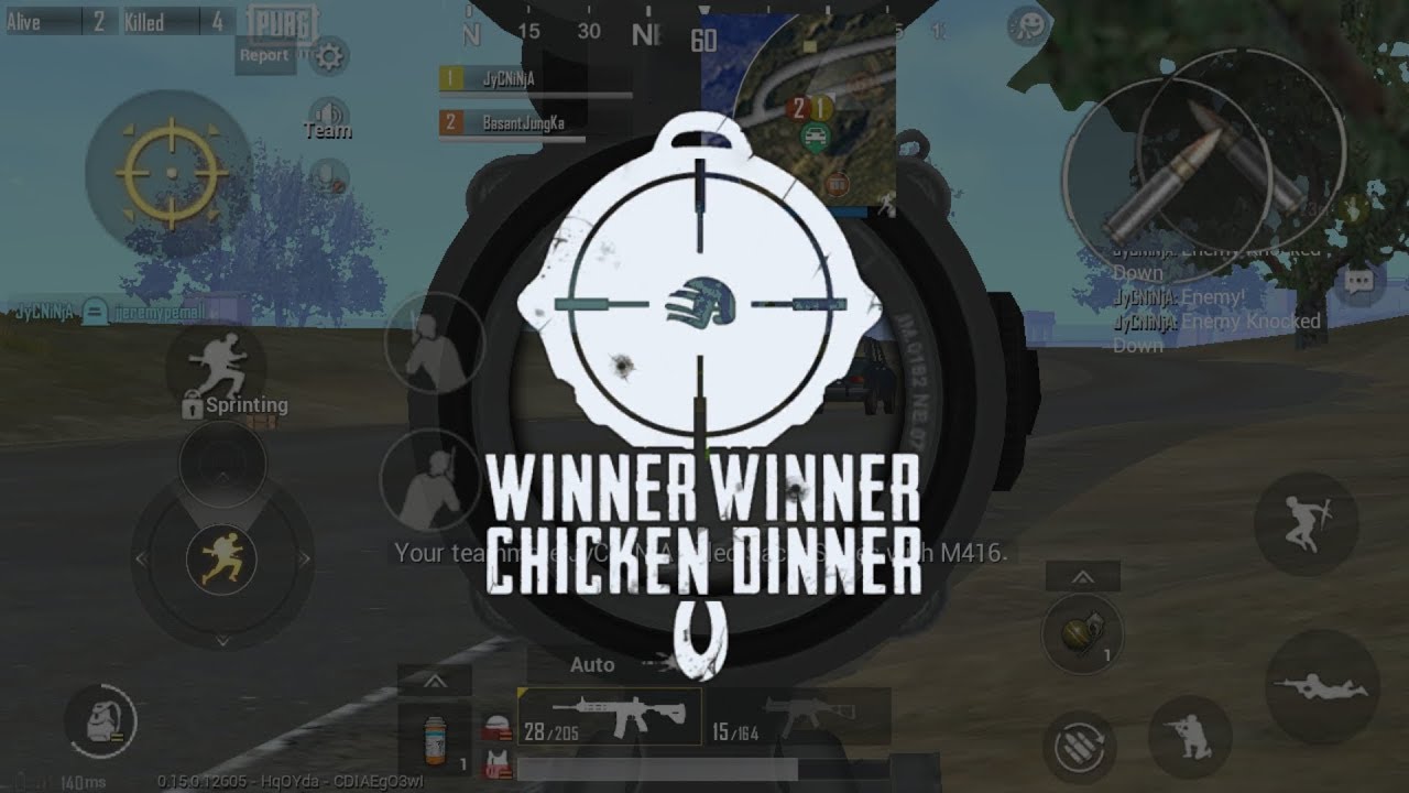 PUBG MOBILE LITE game play| winner winner chicken dinner - YouTube