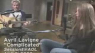 avril lavigne - AOL acoustic session - 2002