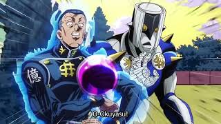 Okuyasu's Stand is a TELEPORTER! #jojo #jjba #jojo'sbizarreadventure