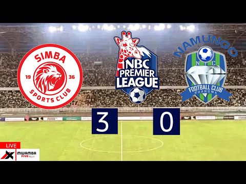 LIVE SIMBA SC 3 VS NAMUNGO FC 0 Ligi Kuu Ya NBC 2025 2026 Mwambafive