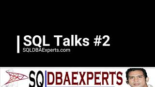 SQLTalks#2- SQL Server 2019 - Active Session running - Performance troubleshooting