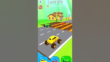 shape shifting hyper casual game level.270 | extra best game #shorts