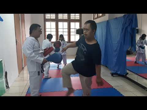 Karate Down Syndrome - Latihan dengan rekan