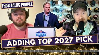 Minnesota Vikings can acquire 2027 1st round pick WITHOUT tanking 2026 draft class