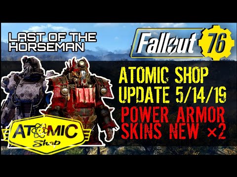 Fallout 76 Pale Rider Fallout 76 ATOMIC STORE RESET | MAY 14TH 2019 BLOOD RAIDER AND PALE ...