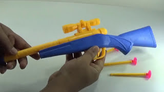 Colourful Toy Gun UNBOXING New Police Shot Gun from Super Soft Bullet Toys Guide screenshot 2