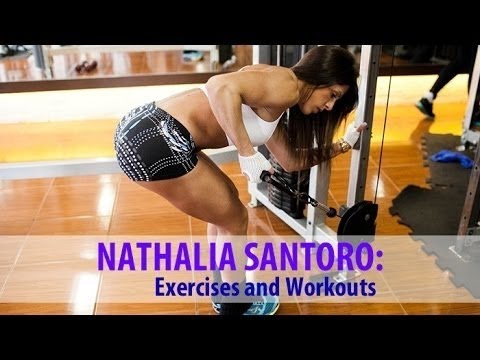 NATHALIA SANTORO - Fitness Model and Arnold Classic Champion: Exercises and Workout @ Brazil