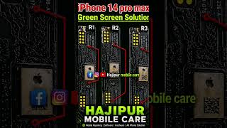 iPhone 14 Pro Max Green Screen solution 💯👍🙏 #mobilerepair #phonerepair #repairing #repair