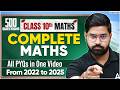 CBSE Class 10 Complete Maths Marathon | 500 PYQs in One Shot | Board Exam 2025-26