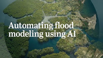 Automating flood modeling using AI
