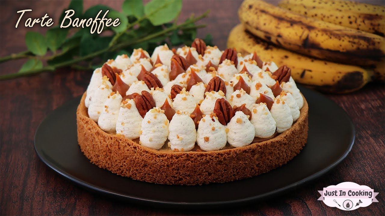 Recette de Tarte façon Banoffee : Banane, Caramel, Vanille et Noix de Pécan